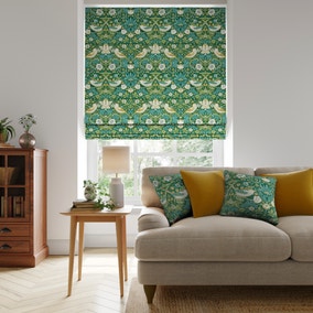William Morris At Home Strawberry Thief Made To Measure Roman Blind