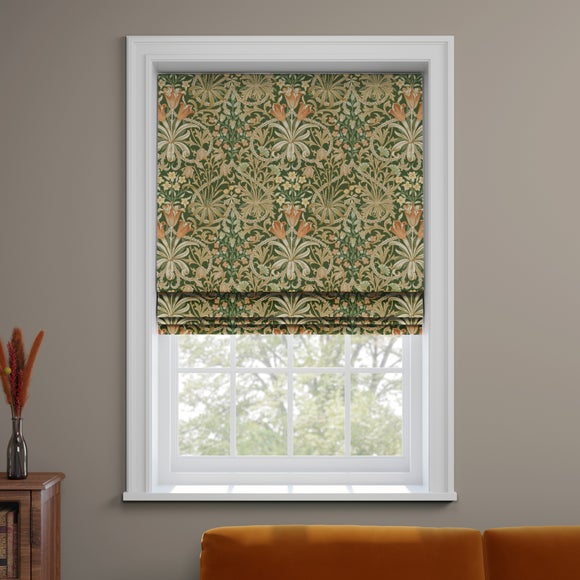 William Morris At Home Woodland Weeds Made To Measure Roman Blind Woodland Weeds Fennel