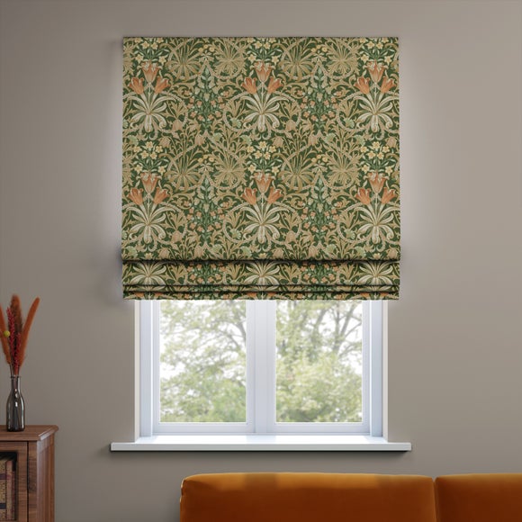 William Morris At Home Woodland Weeds Made To Measure Roman Blind Woodland Weeds Fennel