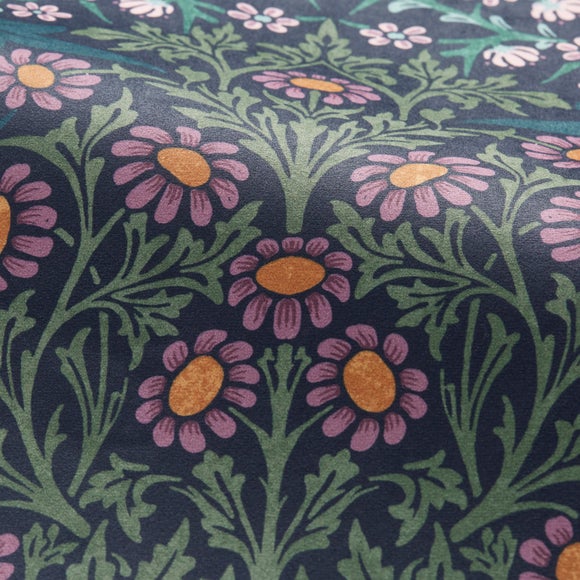William Morris At Home Blackthorn Velvet Made to Measure Curtains Blackthorn Dewberry