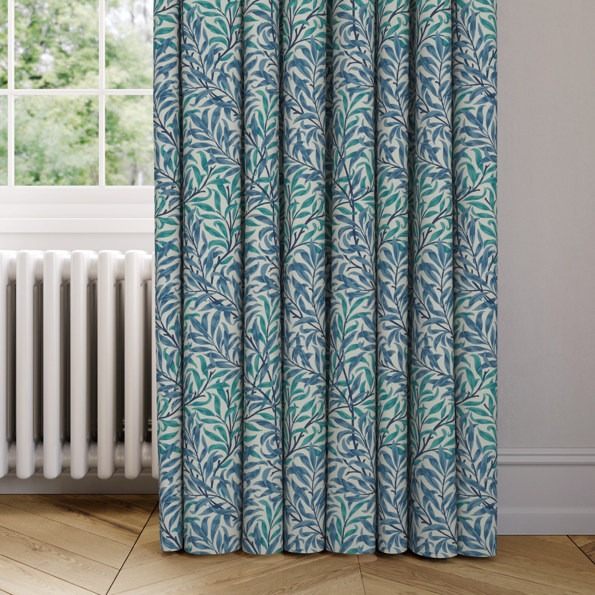 William Morris At Home Willow Bough Made to Measure Curtains Willow Bough Ink