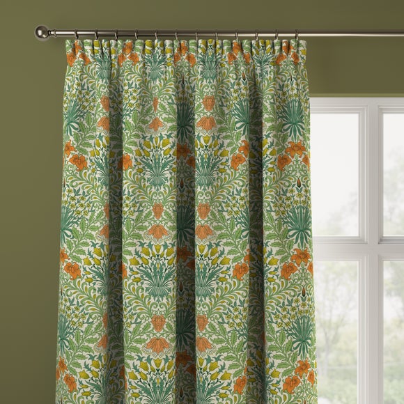 William Morris At Home Garden Made to Measure Curtains Garden Kiwi