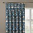 William Morris At Home Lodden Velvet Made to Measure Curtains Lodden Velvet Navy Blue