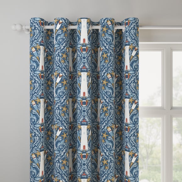 Pendeen Made to Measure Curtains Pendeen Indigo