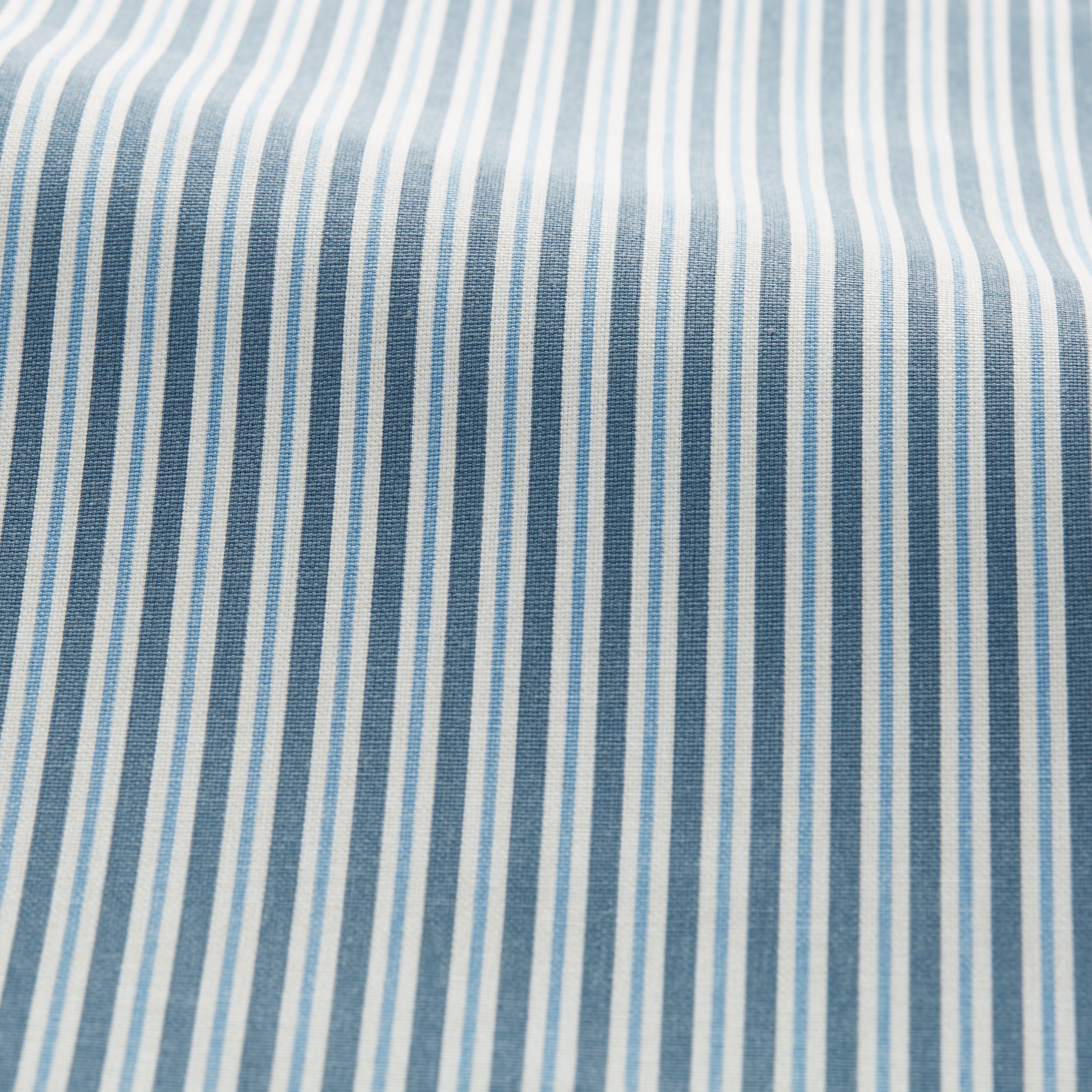 Bay Stripe Made to Measure Roman Blinds Bay Stripe Indigo