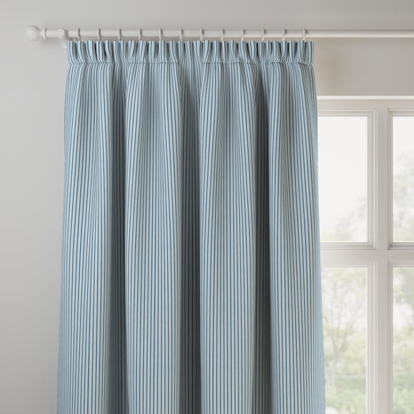 Bay Stripe Made to Measure Curtains Bay Stripe Indigo