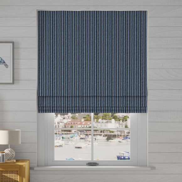 Click to view product details and reviews for Cromer Stripe Made To Measure Roman Blinds.