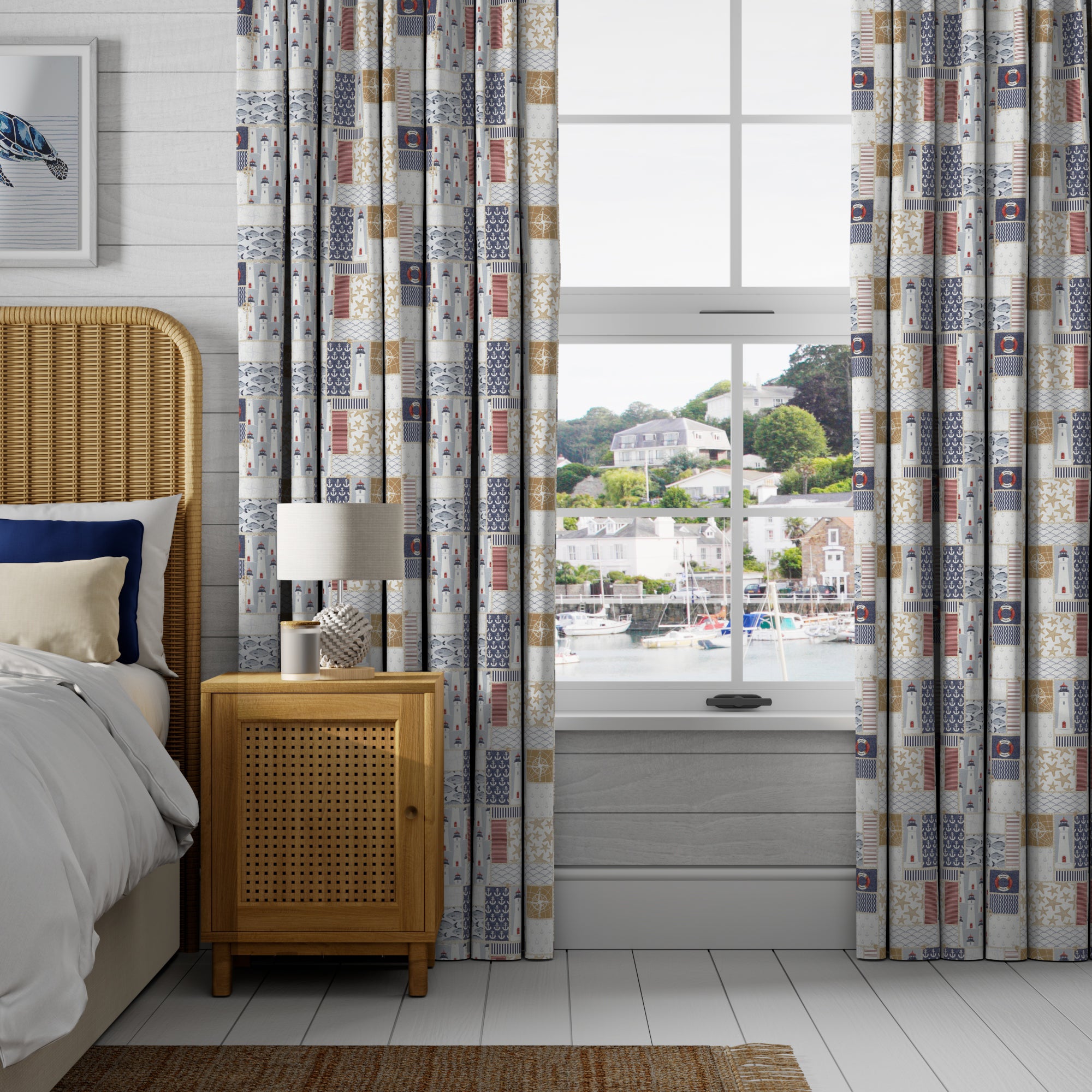 Coast Made to Measure Curtains Coast Blue