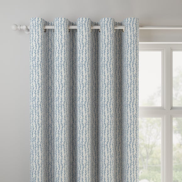 Tide Made to Measure Curtains Tide Blue