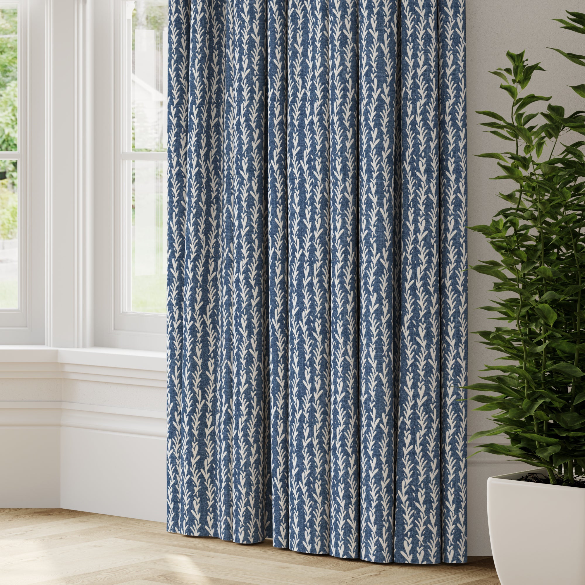 Tide Made to Measure Curtains Tide Indigo