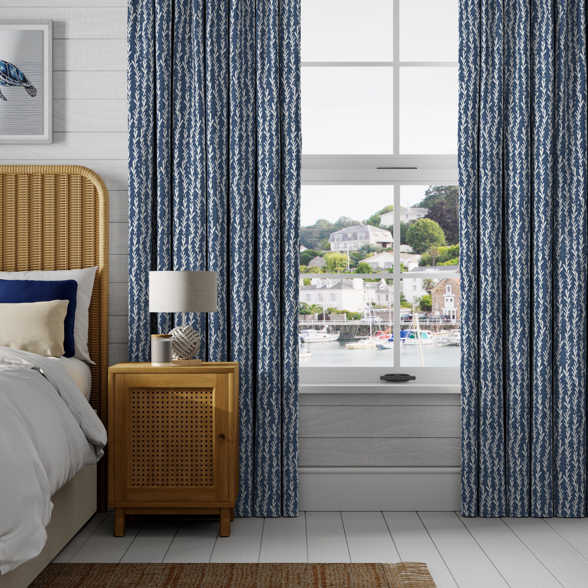 Tide Made to Measure Curtains Tide Indigo