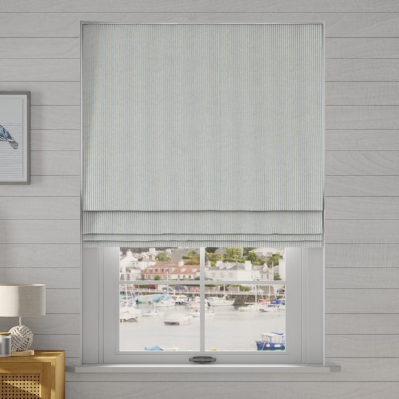 Click to view product details and reviews for Bay Stripe Made To Measure Roman Blinds.