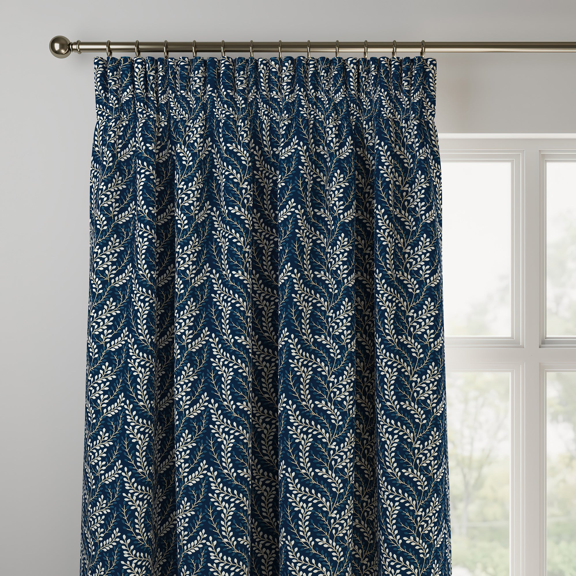 Shimla Made to Measure Curtains Shimla Navy