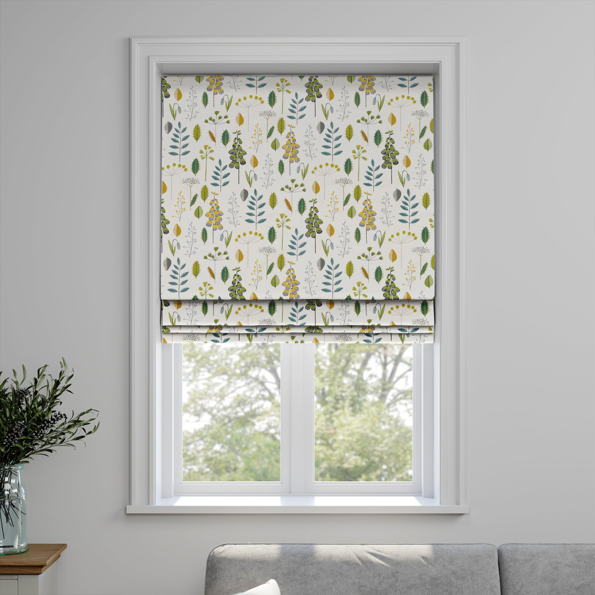 Aarhus Made to Measure Roman Blind Aarhus Green