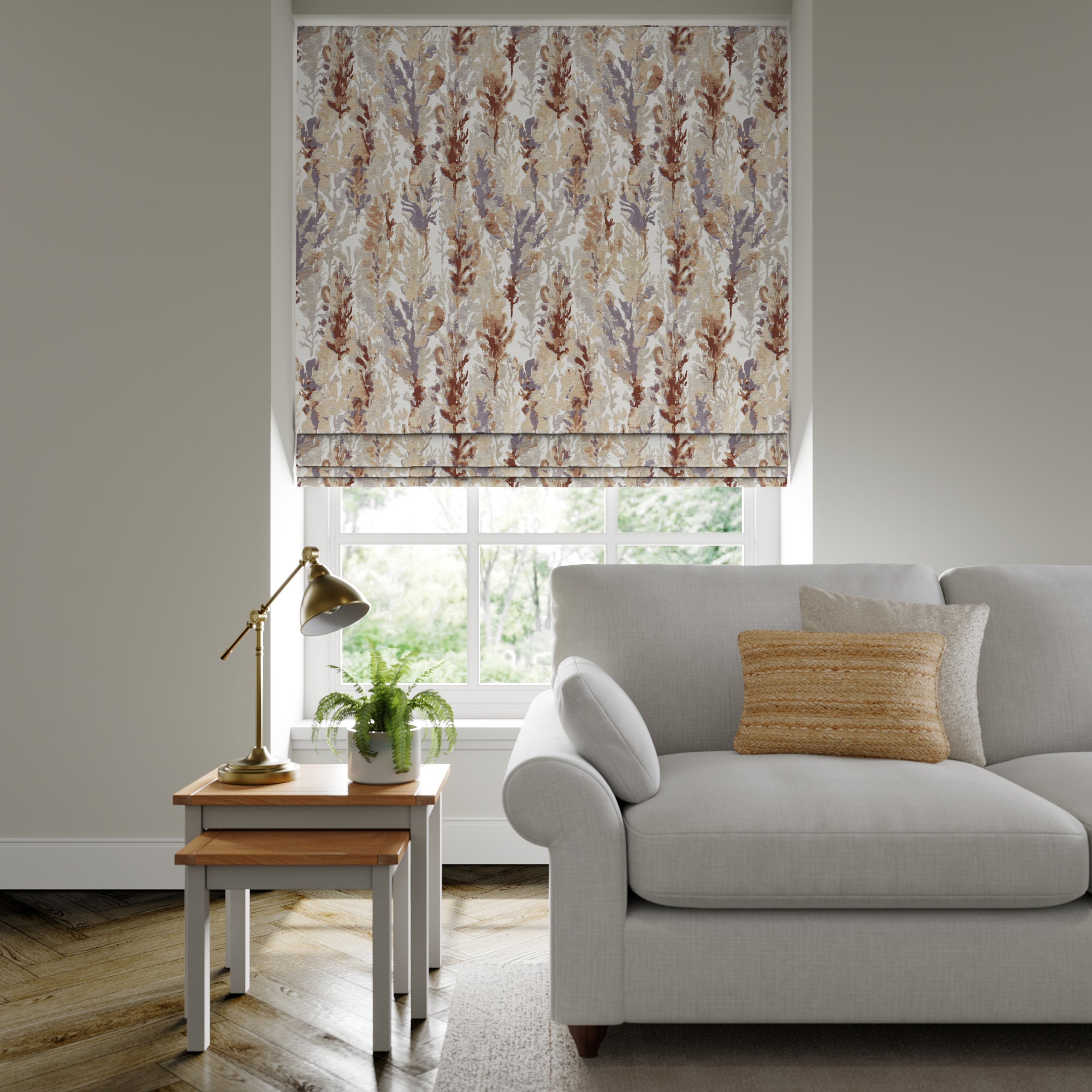 Lingdale Made to Measure Roman Blind Lingdale Lilac