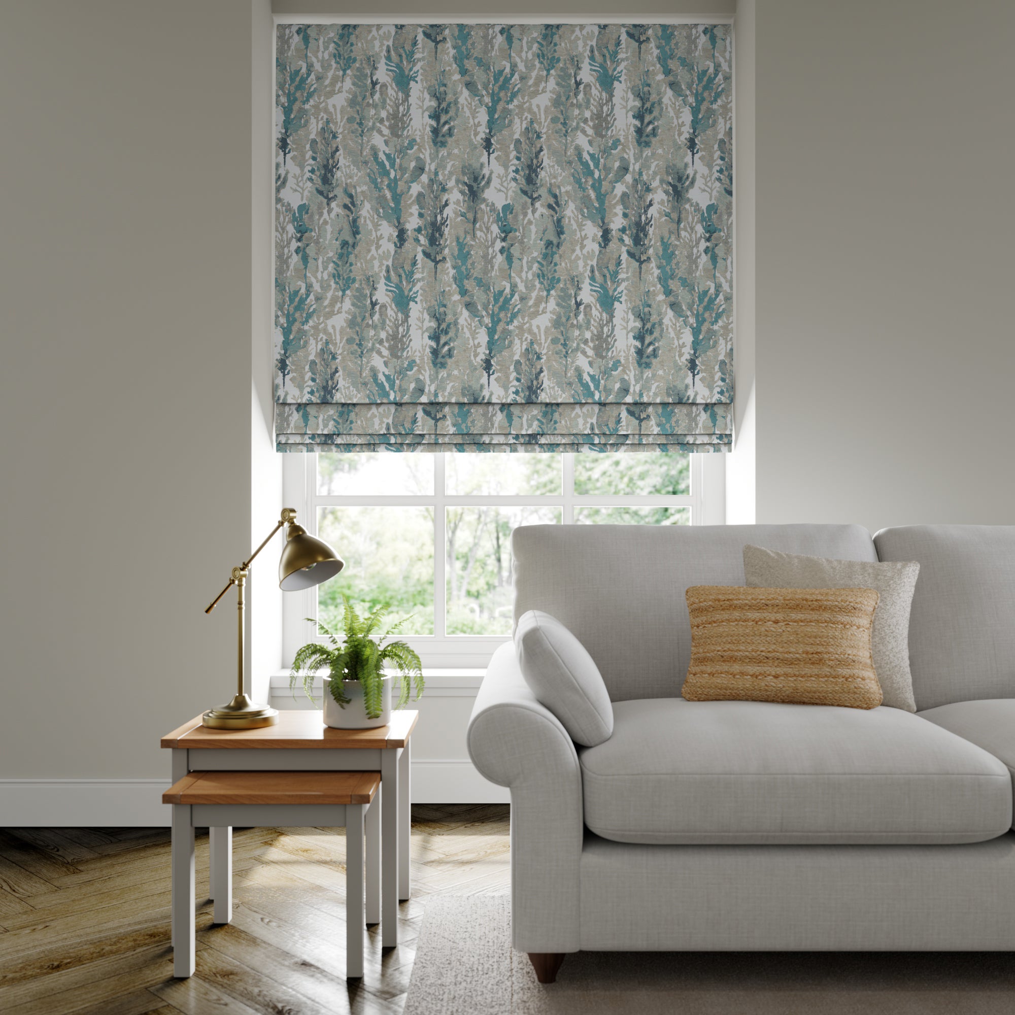 Lingdale Made to Measure Roman Blind Lingdale Seafoam