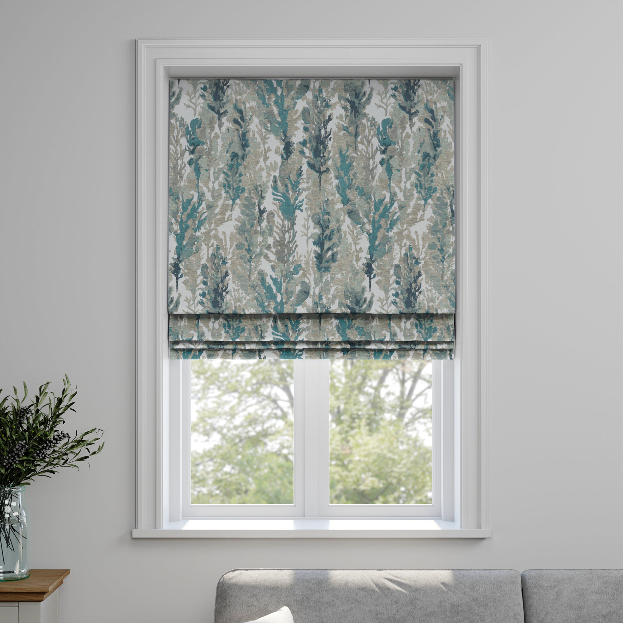 Lingdale Made to Measure Roman Blind Lingdale Seafoam