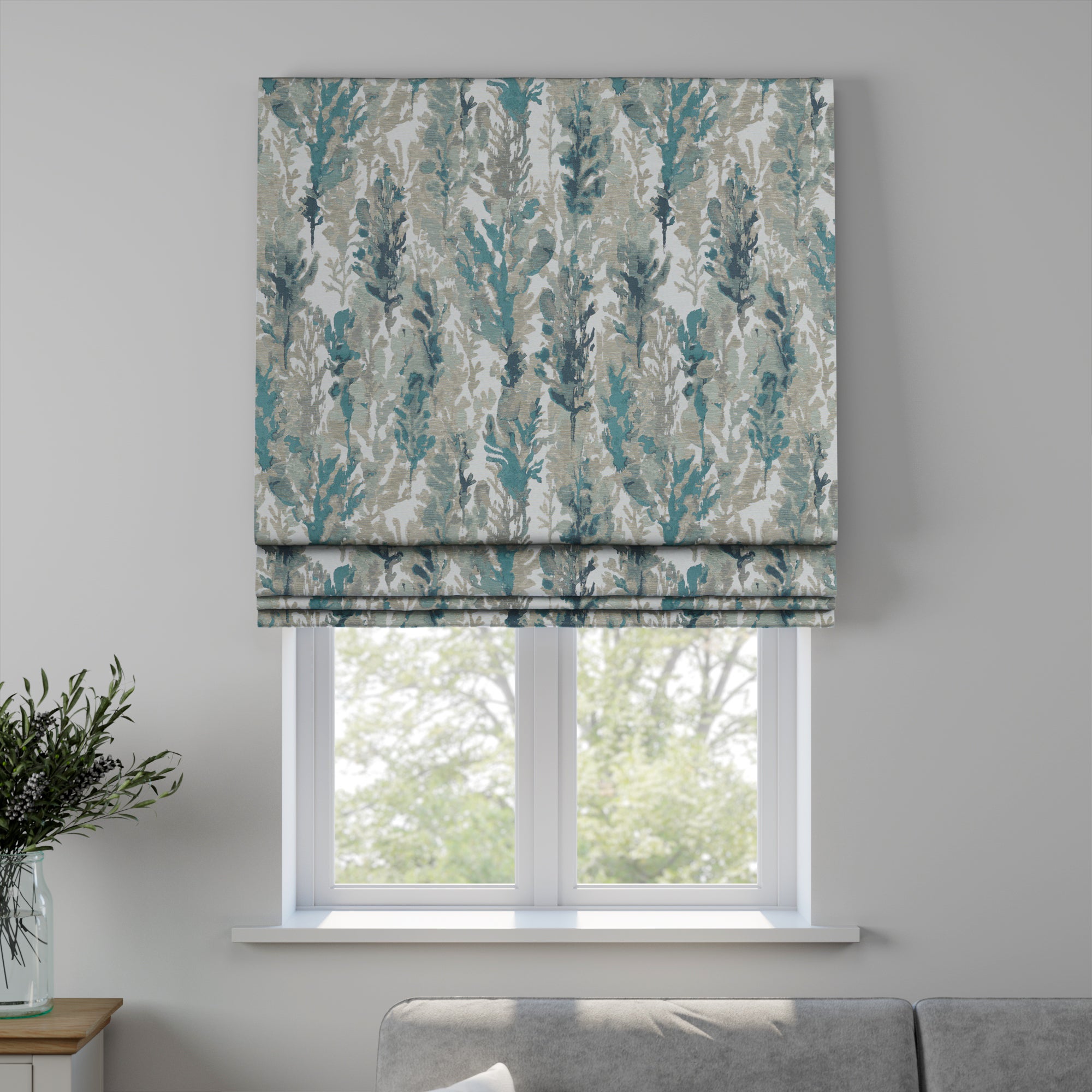 Lingdale Made to Measure Roman Blind Lingdale Seafoam