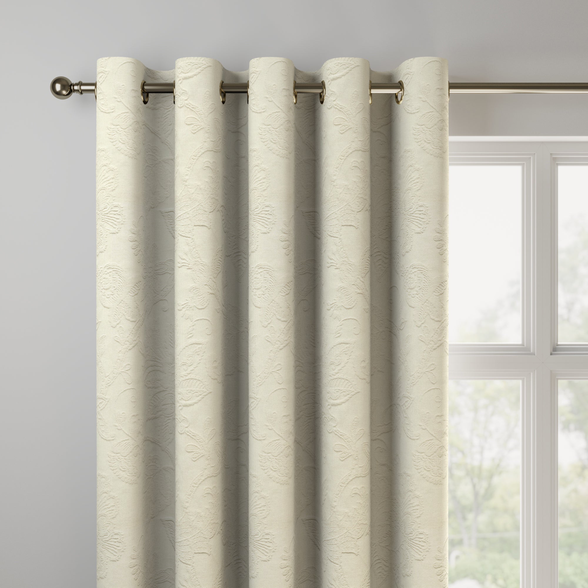 Salamanca Made to Measure Curtains Salamanca Ivory