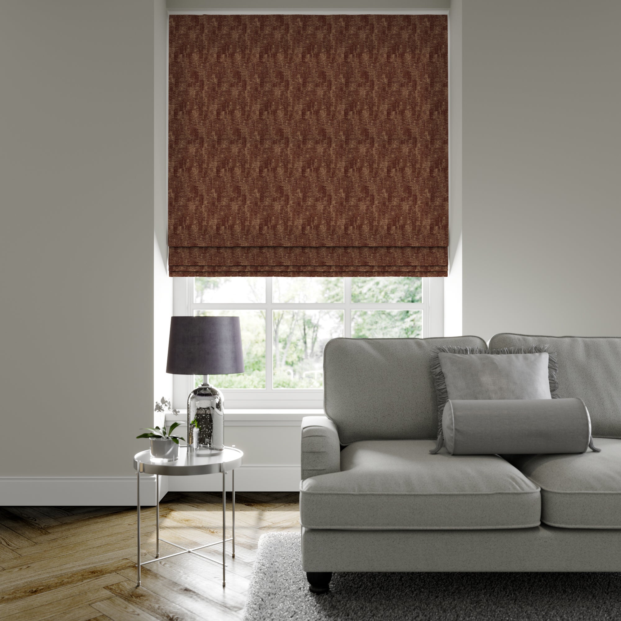 Tunbridge Made to Measure Roman Blind Tunbridge Paprika