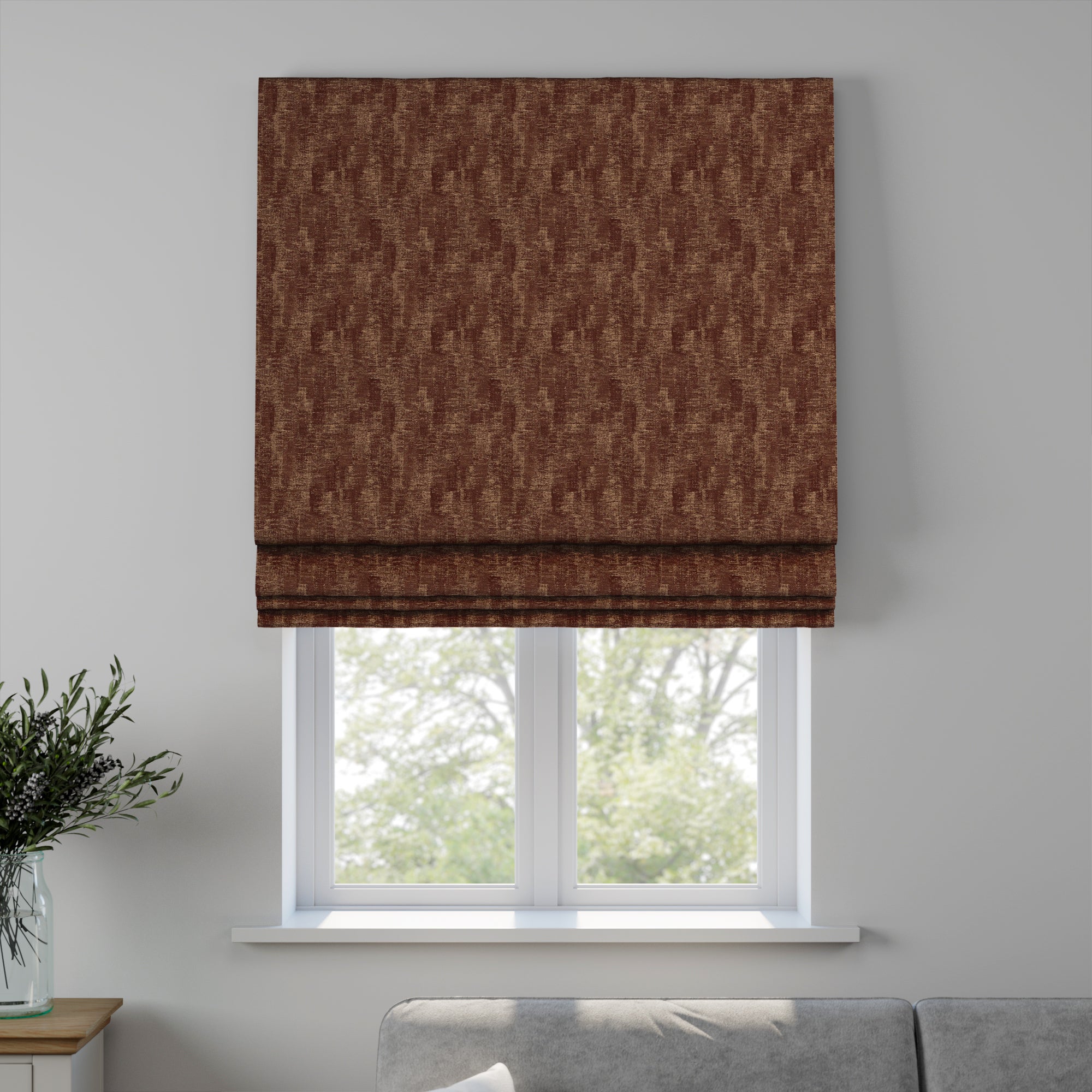 Tunbridge Made to Measure Roman Blind Tunbridge Paprika