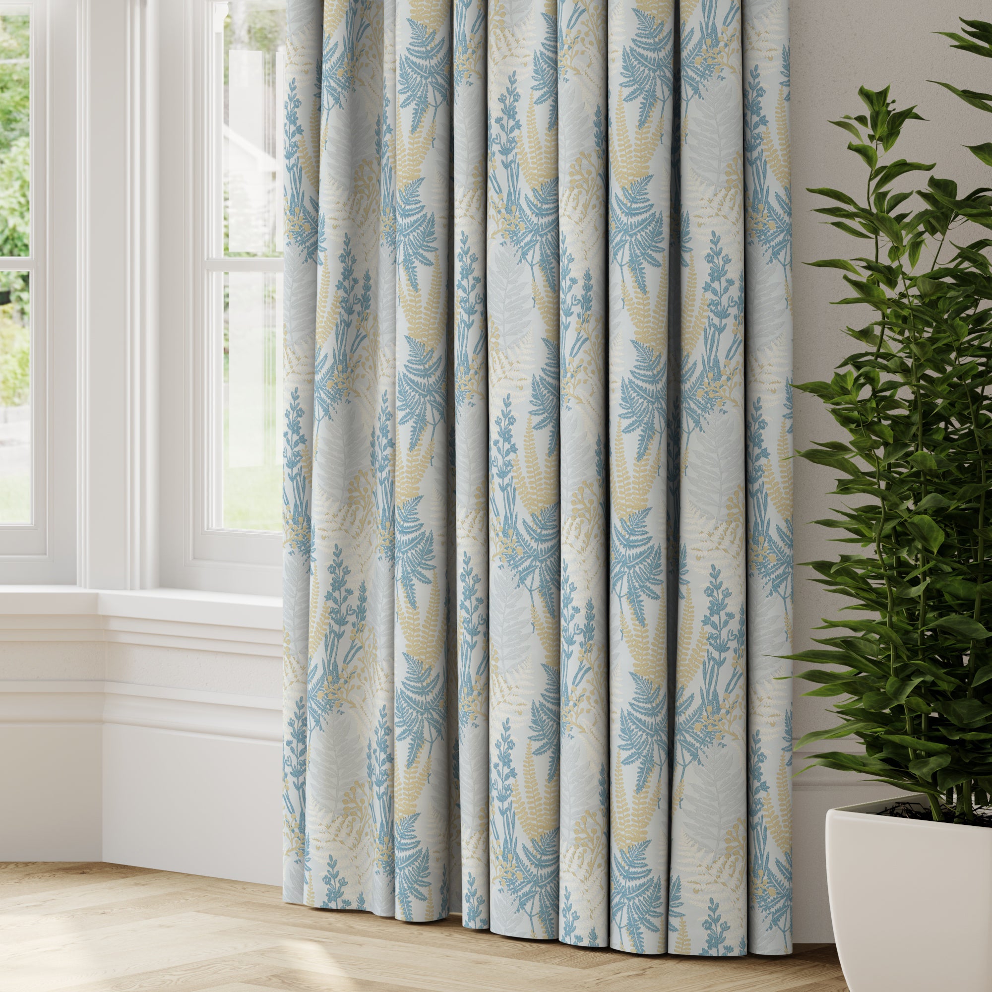 Woodlington Made to Measure Curtains Woodlington Navy