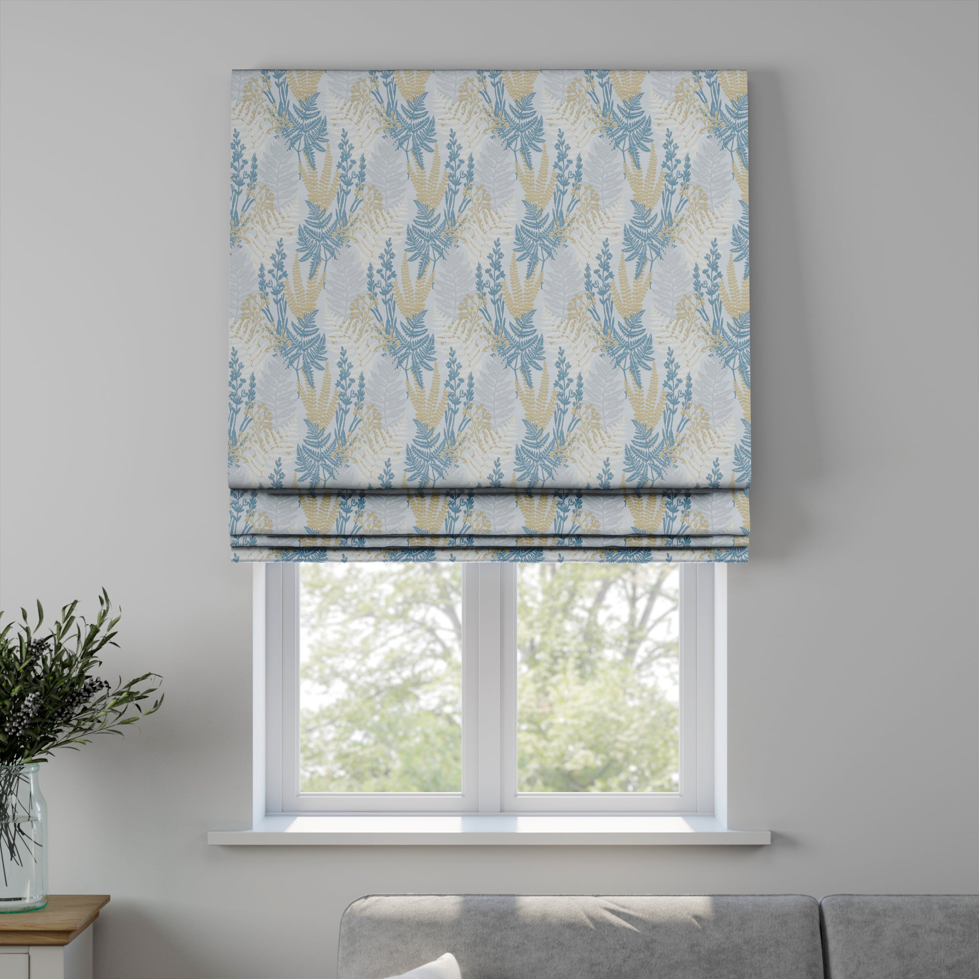 Woodlington Made to Measure Roman Blind Woodlington Navy