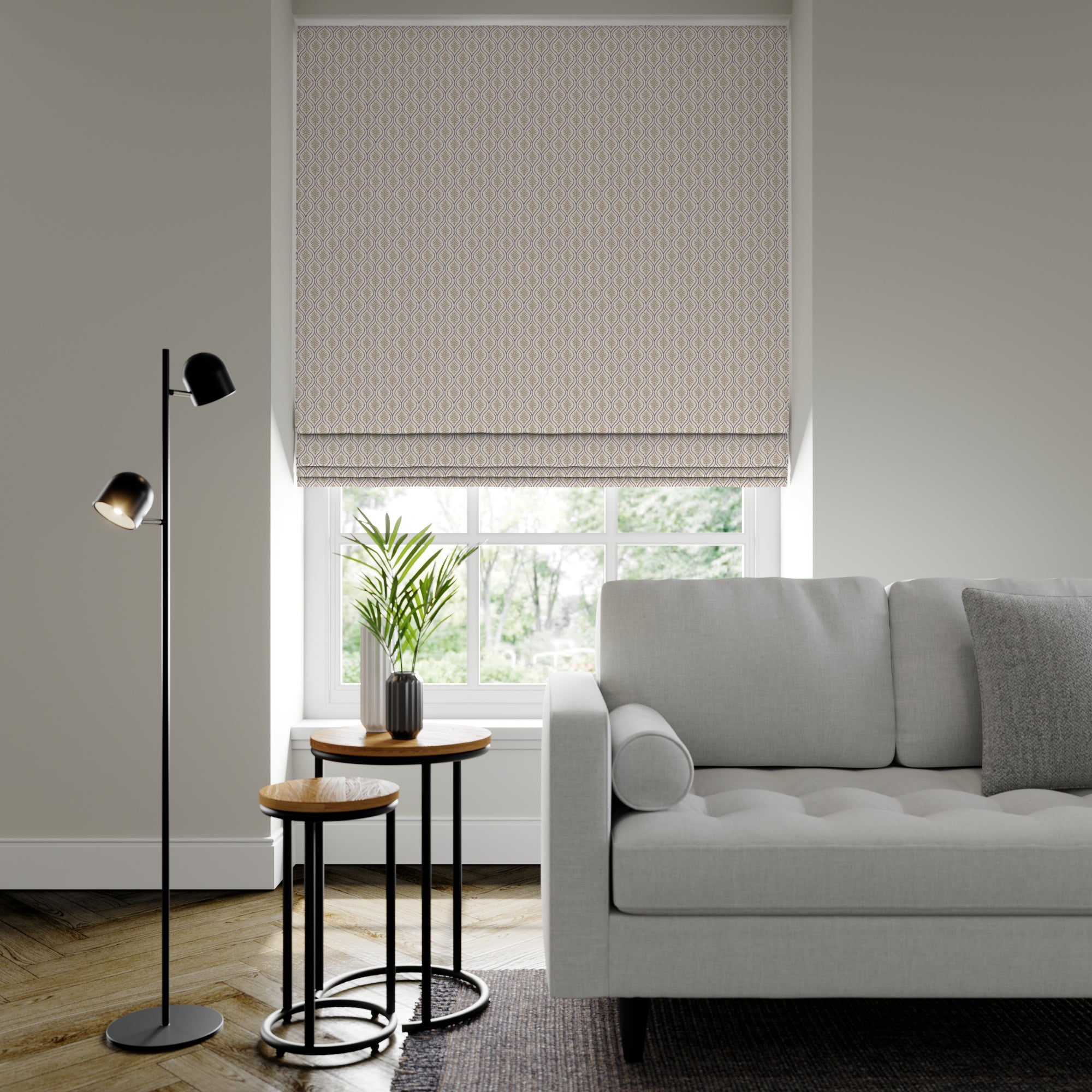 Calvia Made to Measure Roman Blind Calvia Sand