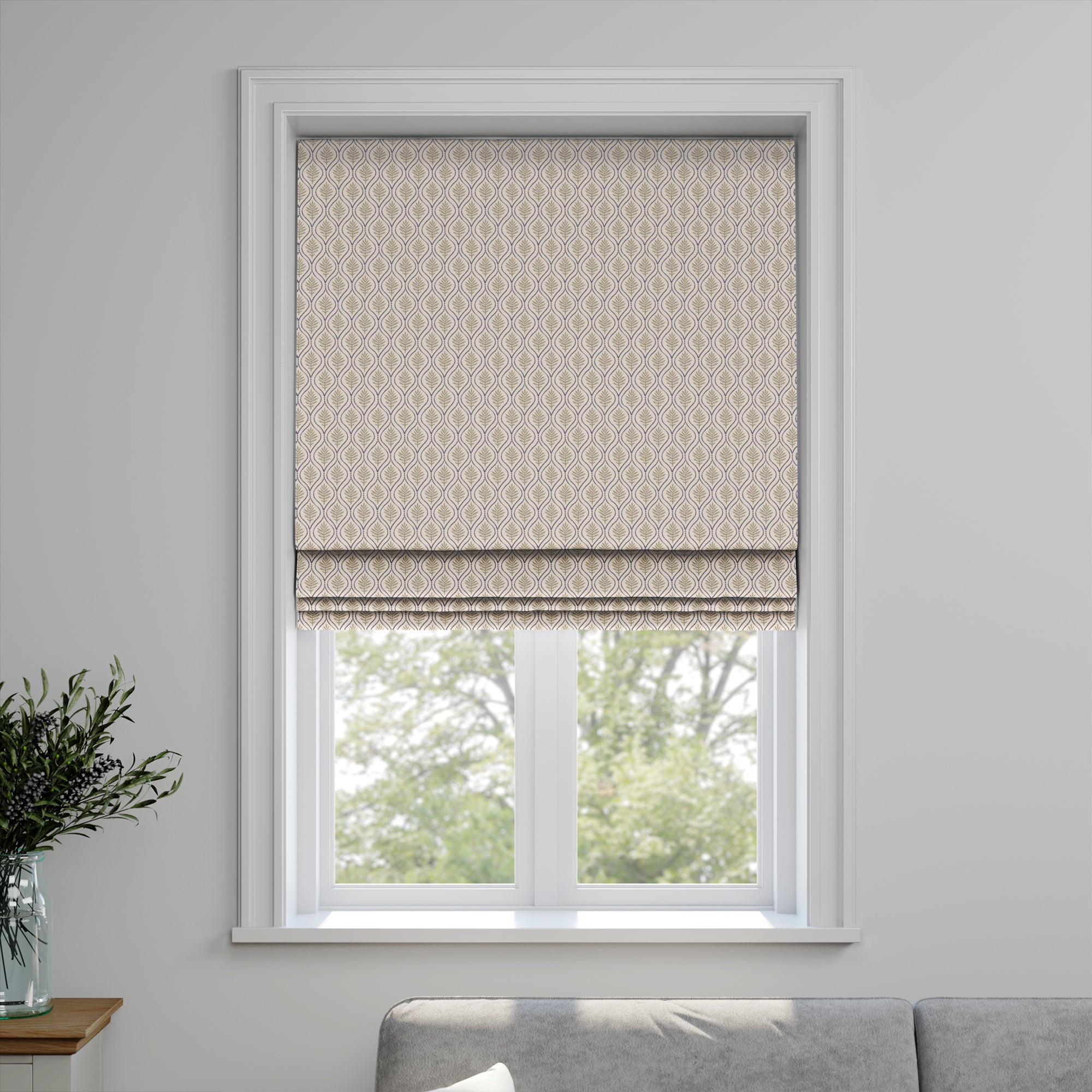 Calvia Made to Measure Roman Blind Calvia Sand