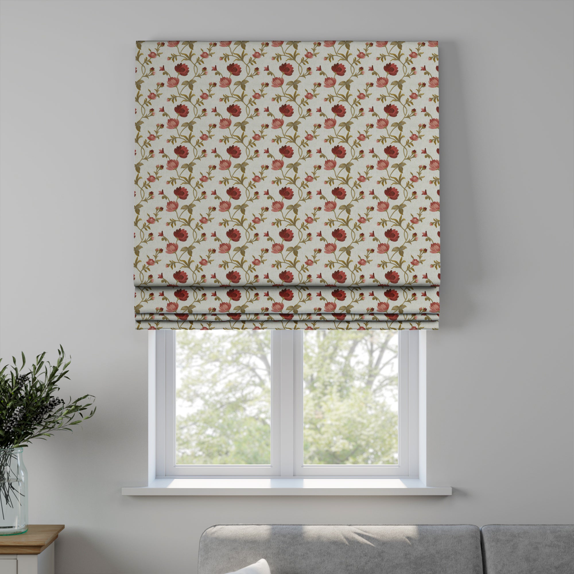 Midhurst Made to Measure Roman Blind Midhurst Pink