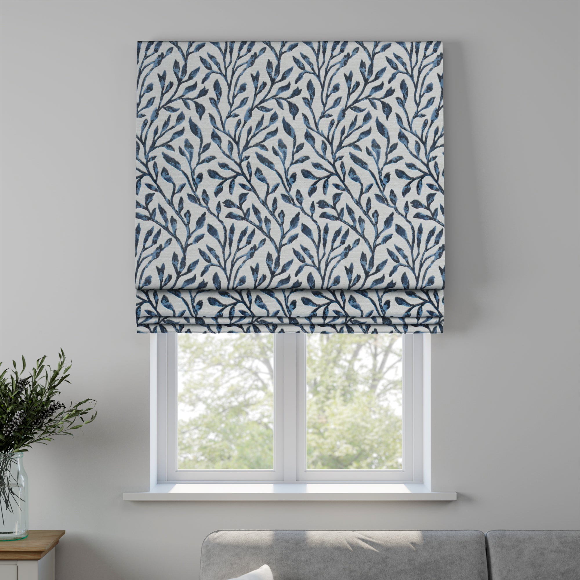 Willowdale Made to Measure Roman Blind Willowdale Navy