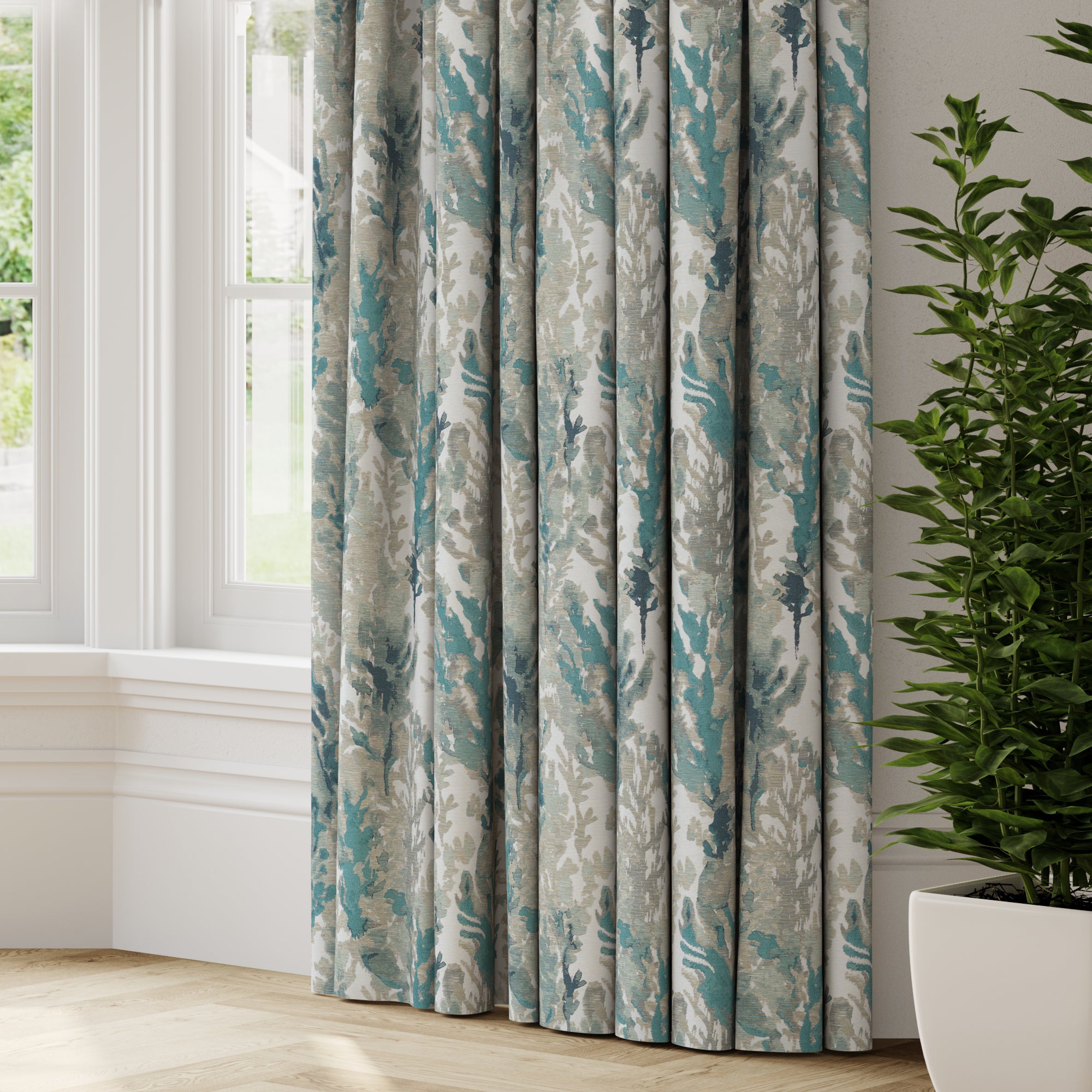 Lingdale Made to Measure Curtains Lingdale Seafoam