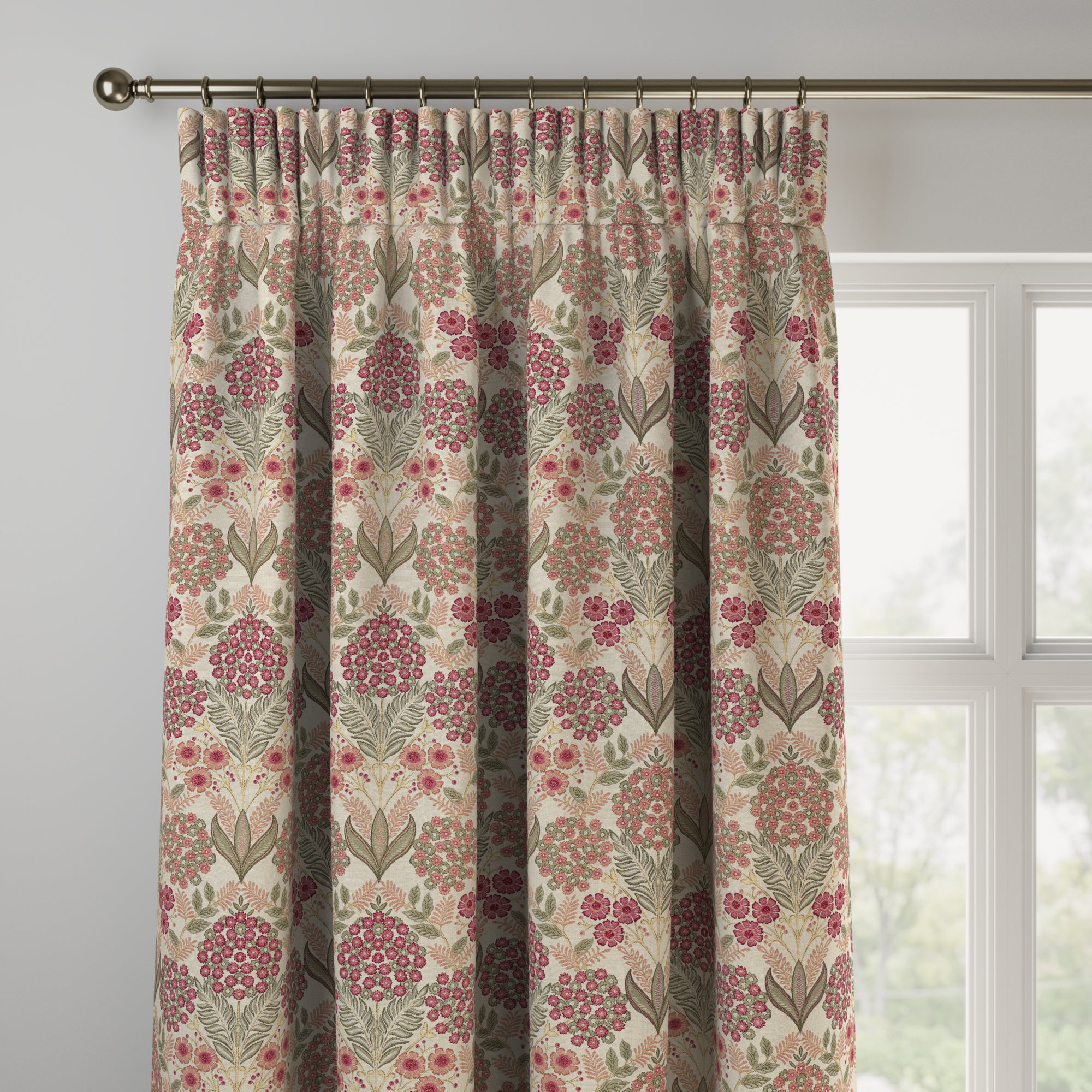 Wilmington Made to Measure Curtains Wilmington Raspberry