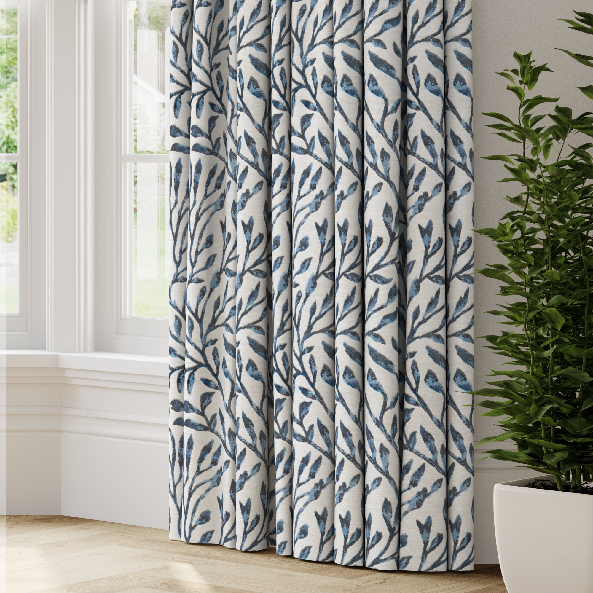 Willowdale Made to Measure Curtains Willowdale Navy