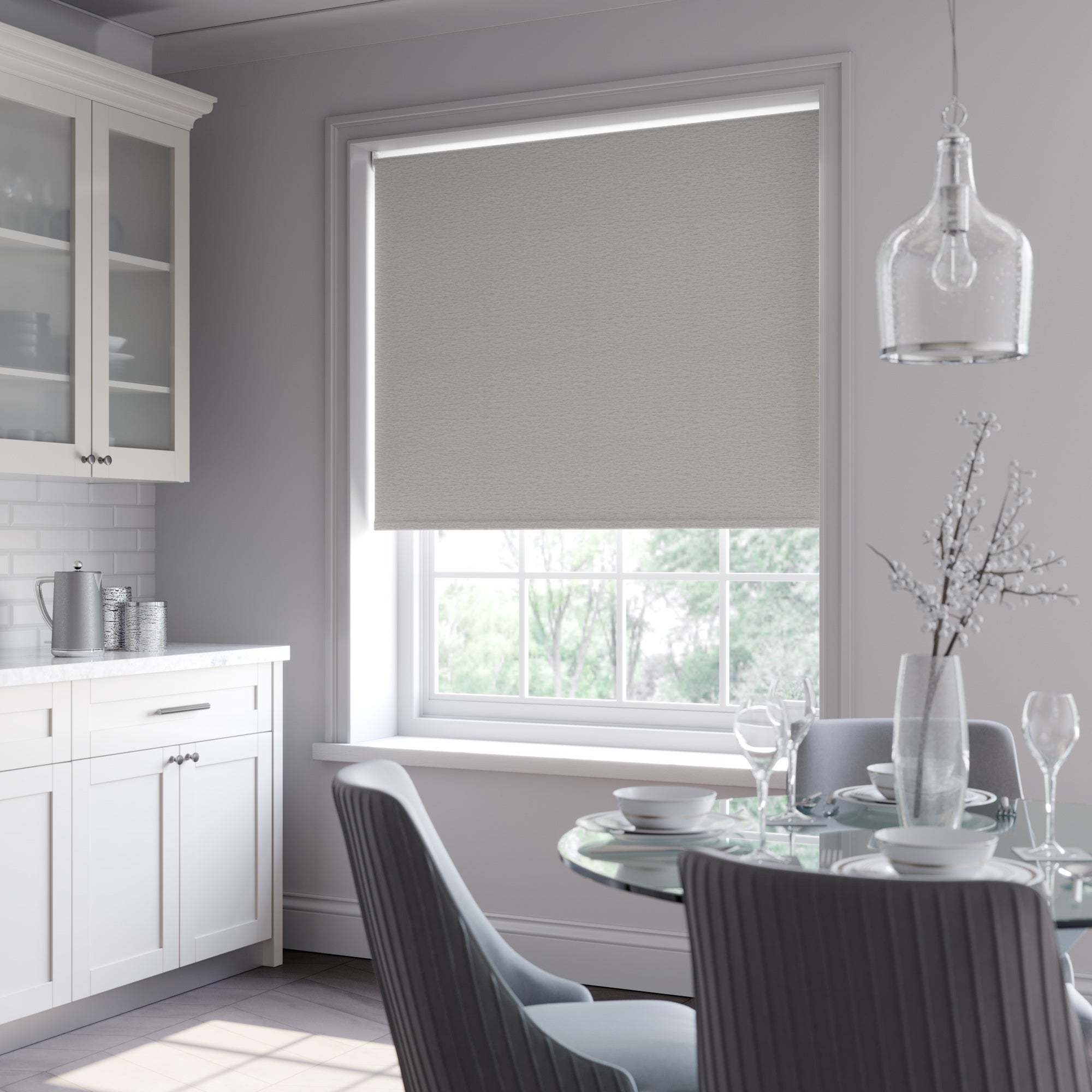 Althea Made to Measure Blackout Roller Blind | Dunelm