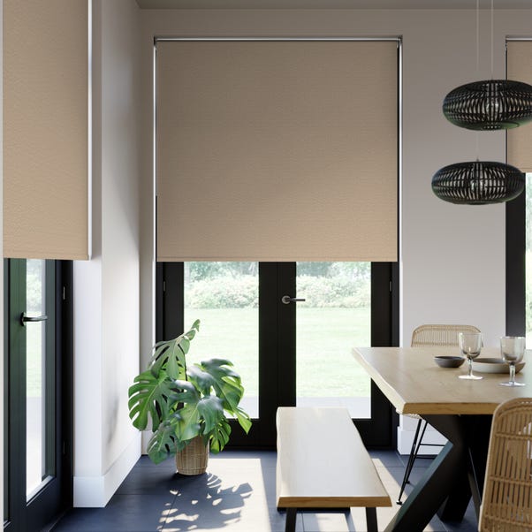 Althea Made to Measure Blackout Roller Blind Althea Beige