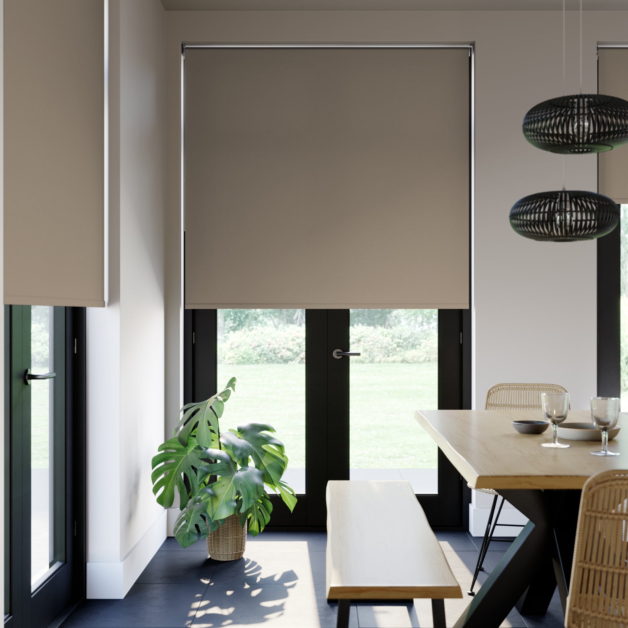 Aura Made to Measure Blackout Roller Blind FR | Dunelm