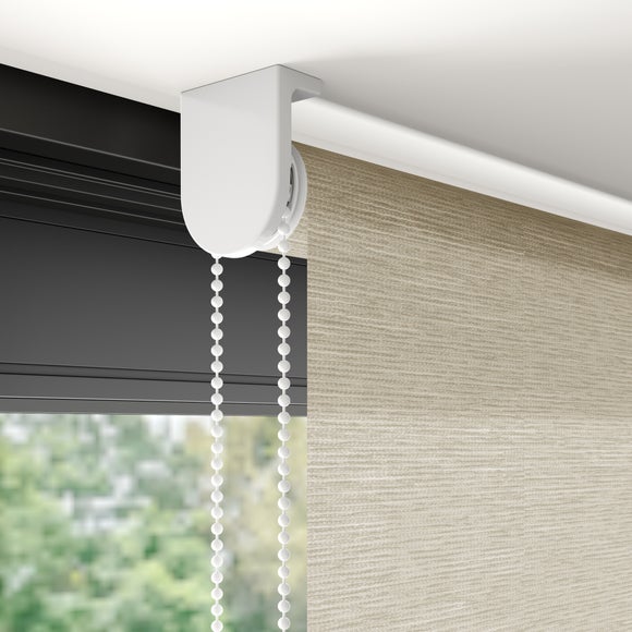 Hampton Daylight Made to Measure Roller Blind Hampton Picket Fence Natural