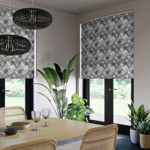 Wild Thing Flame Retardant Blackout Made to Measure Roller Blind Wild Thing Monochrome