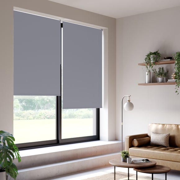 Maison Blackout Made to Measure Roller Blind Charcoal