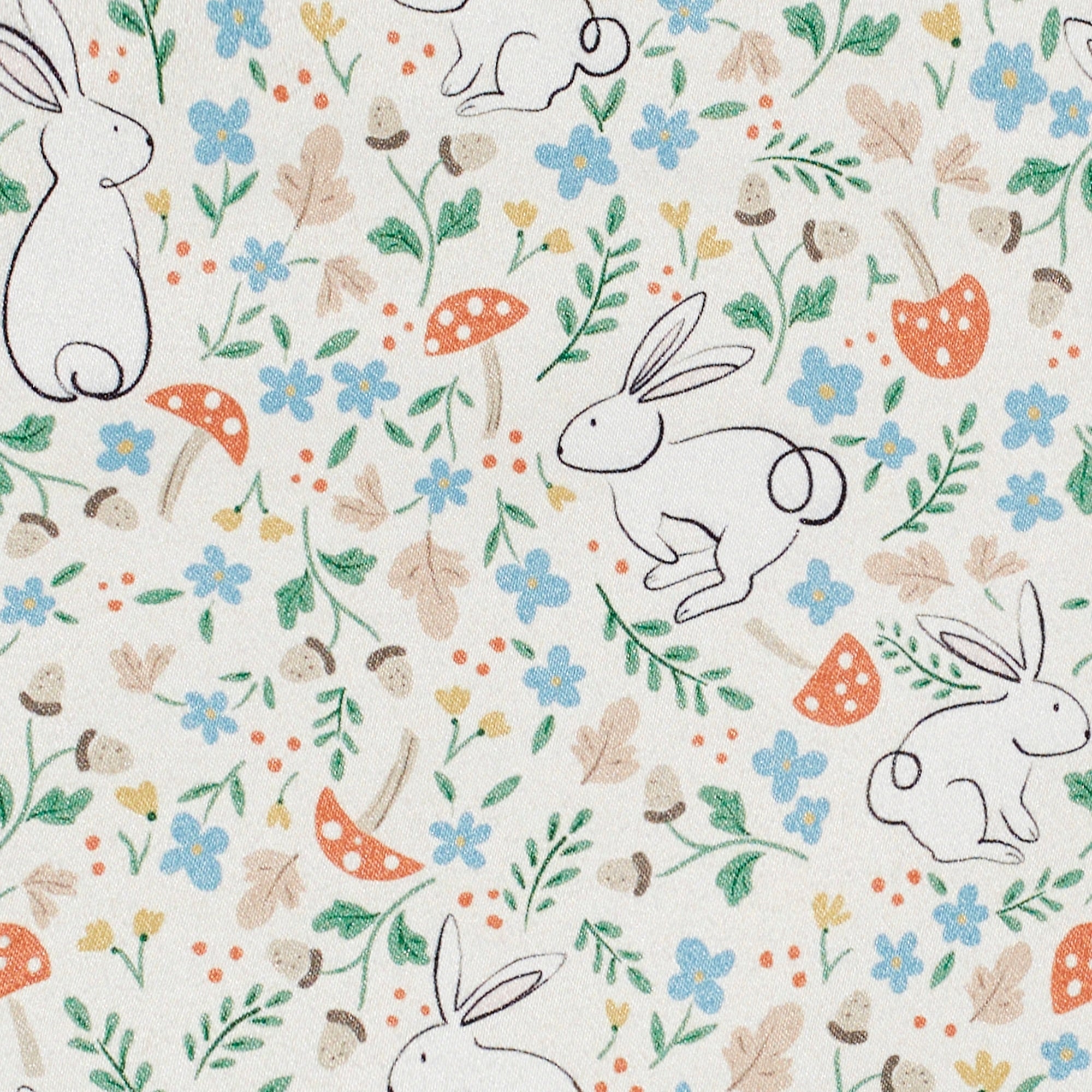 Peek-a-Boo Bunnies Blackout Made to Measure Roller Blinds Peekaboo Bunnies Autumn