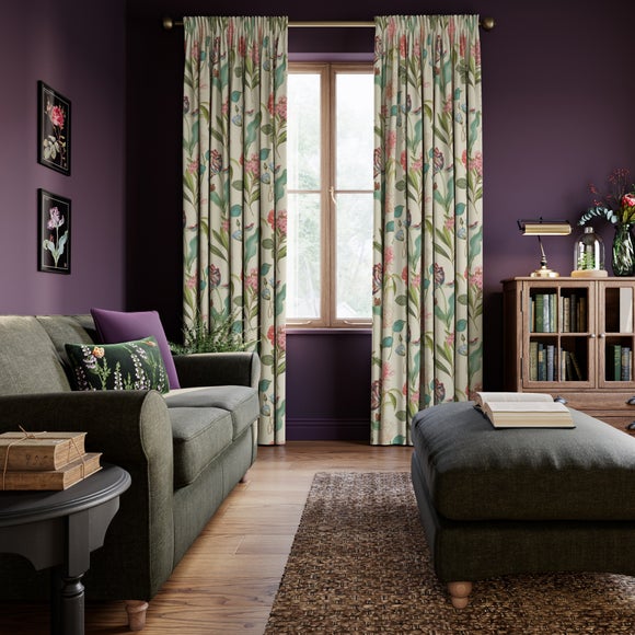 Botanical Garden Made to Measure Curtains Botanical Garden Natural