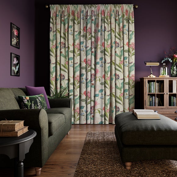 Botanical Garden Made to Measure Curtains Botanical Garden Natural