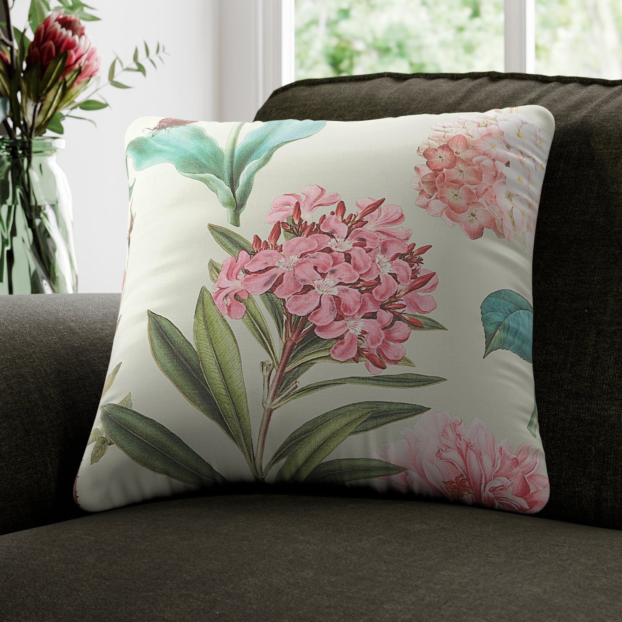 Botanical Garden Made to Order Cushion Cover Botanical Garden Sage