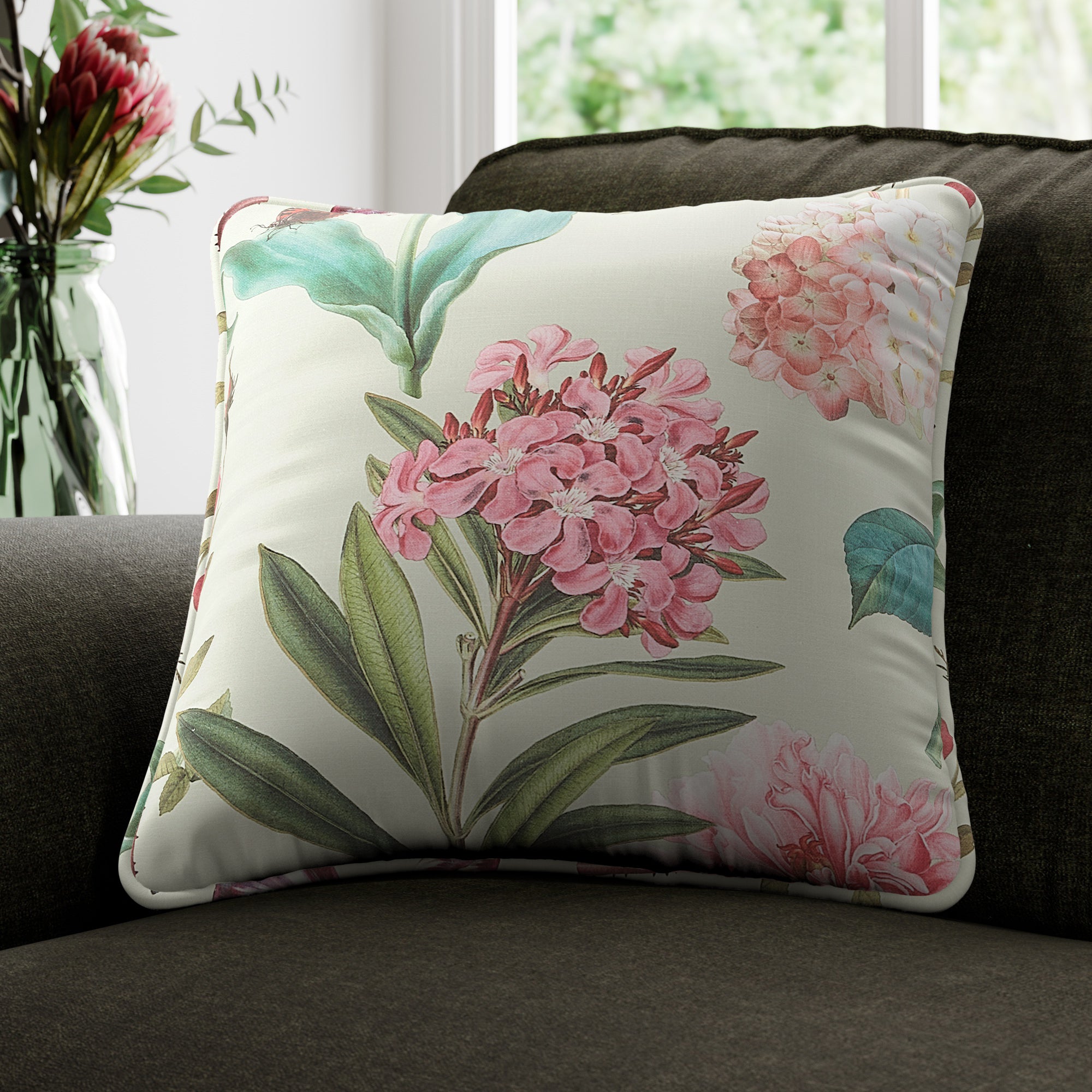 Botanical Garden Made to Order Cushion Cover Botanical Garden Sage