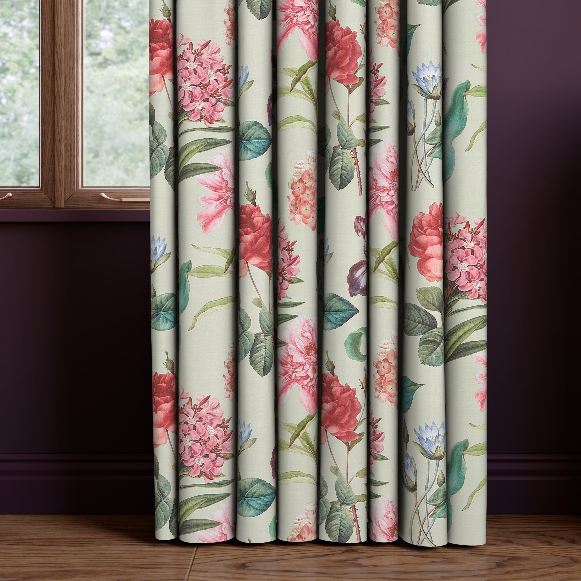 Botanical Garden Made to Measure Curtains Botanical Garden Sage