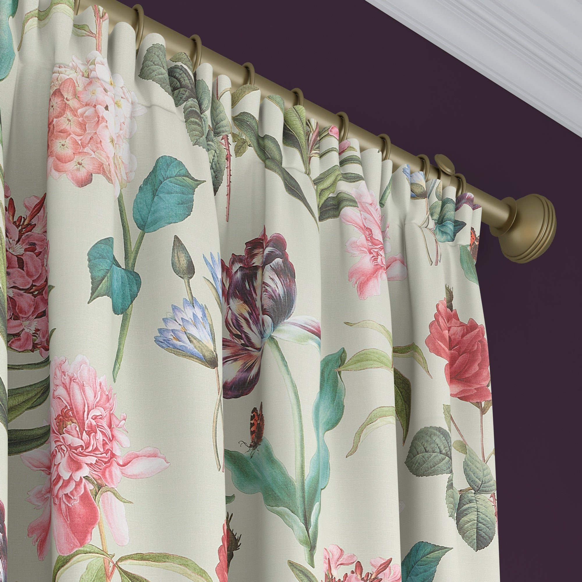 Botanical Garden Made to Measure Curtains Botanical Garden Sage