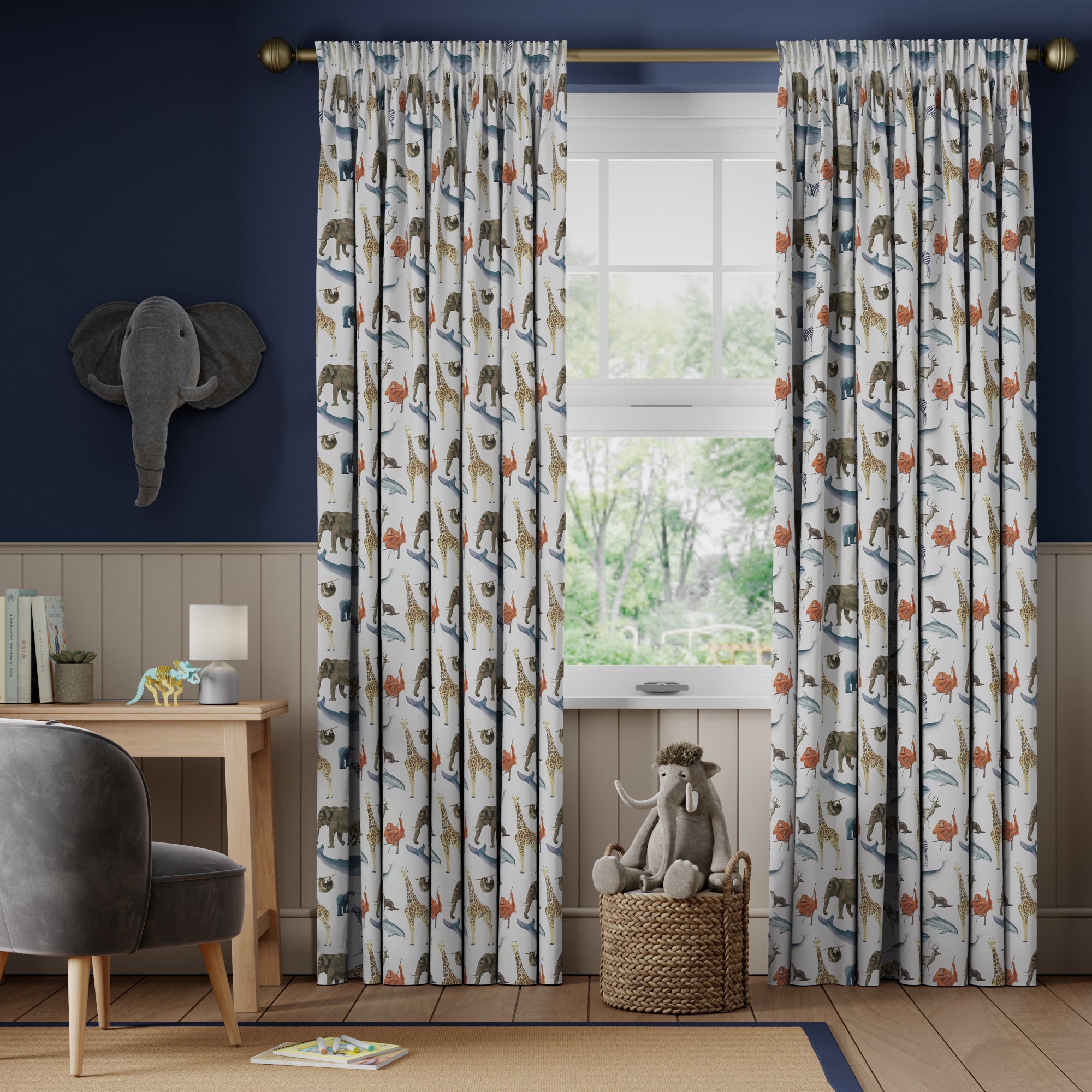 Mammals Made to Measure Curtains Mammals Multi