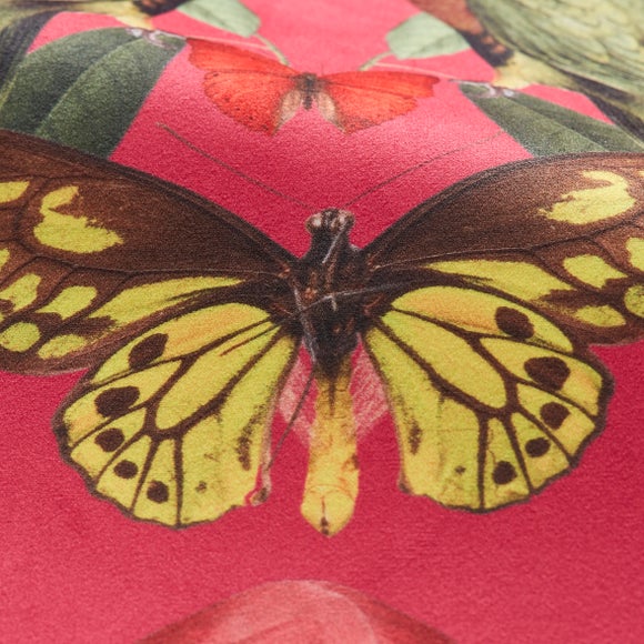 Tropical Kaleidoscope Made to Order Tieback Tropical Kaleidoscope Magenta