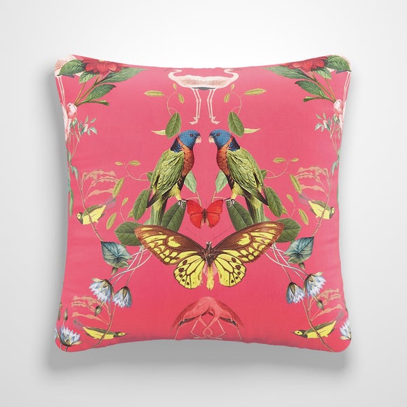 Tropical Kaleidoscope Made to Order Cushion Cover Tropical Kaleidoscope Magenta